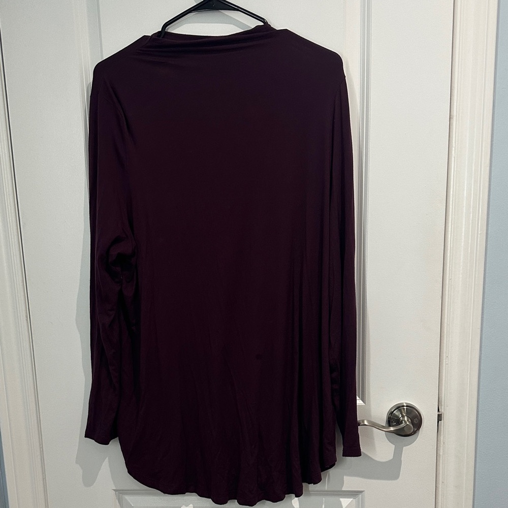 Women's Long Sleeve  - Deep Plum